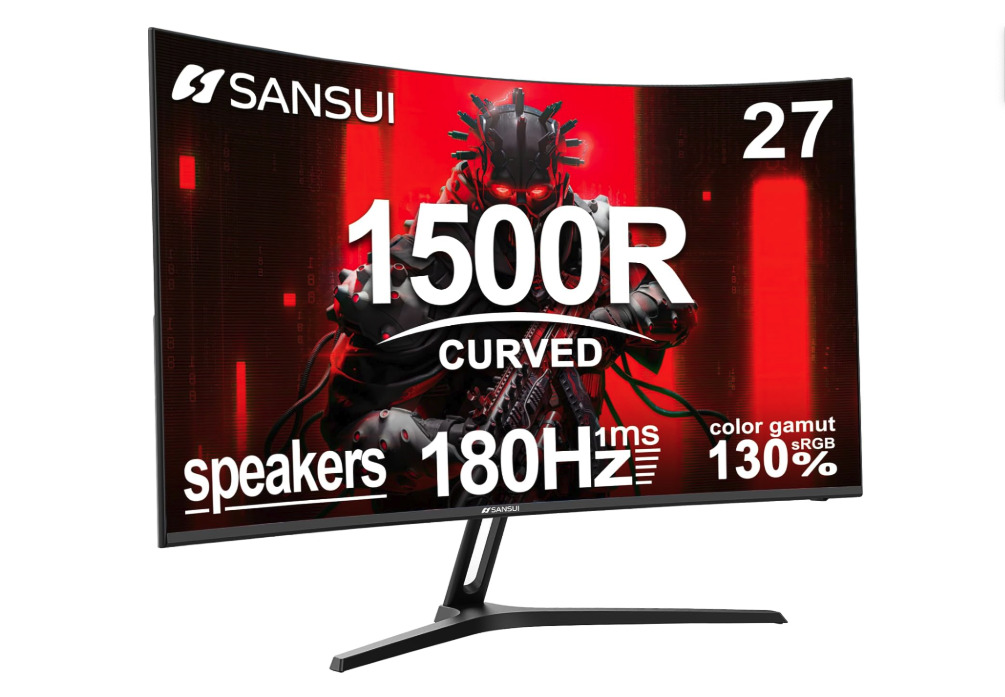 Sansui Curved Monitor