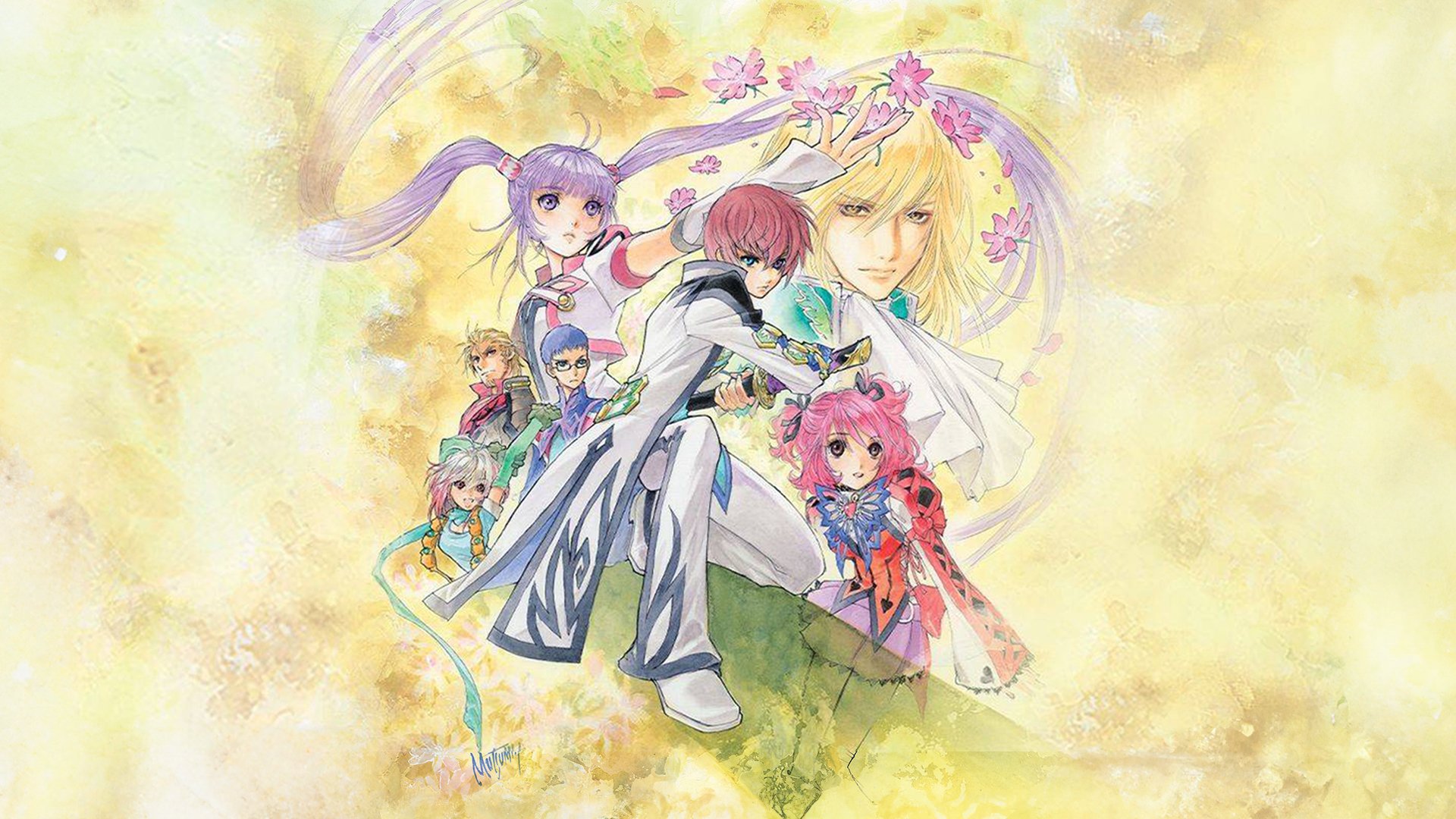 Tales of Graces F Remastered main cast.