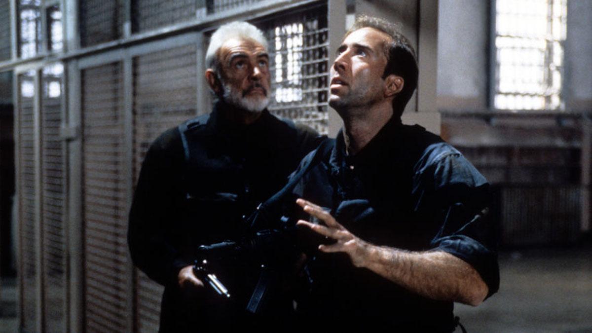 Sean Connery und Nicolas Cage in The Rock.