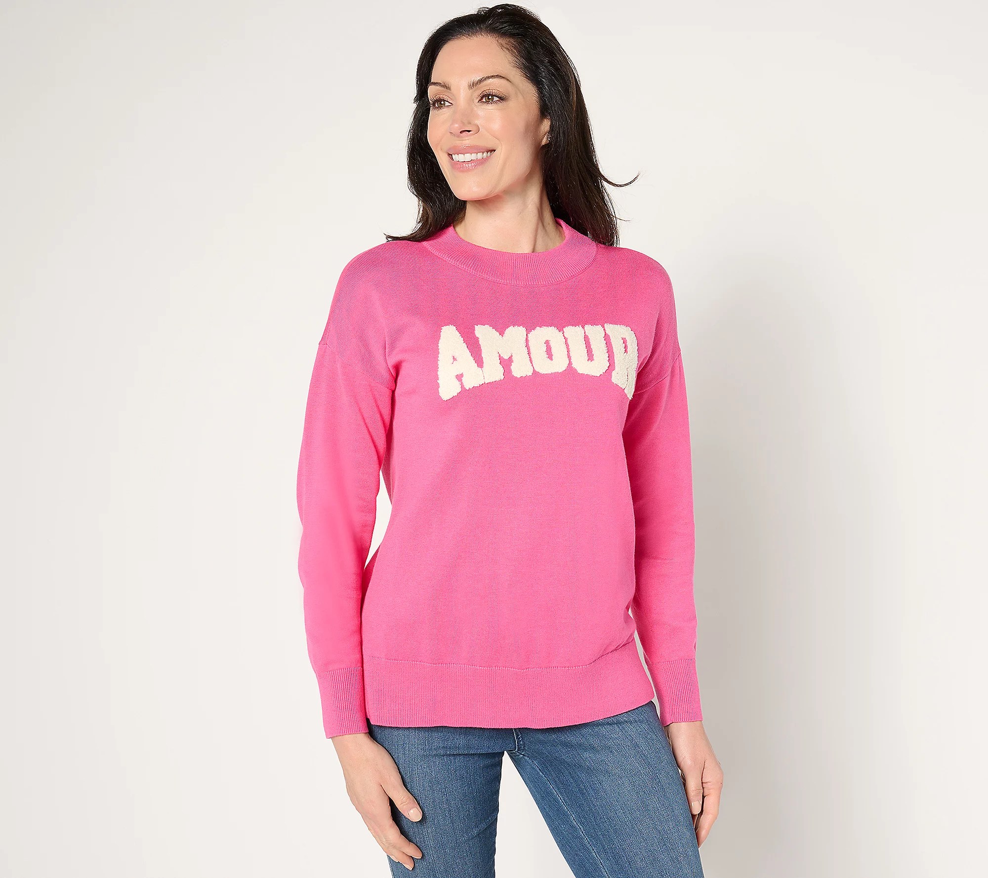 Pullover „Language of Love Amour“.