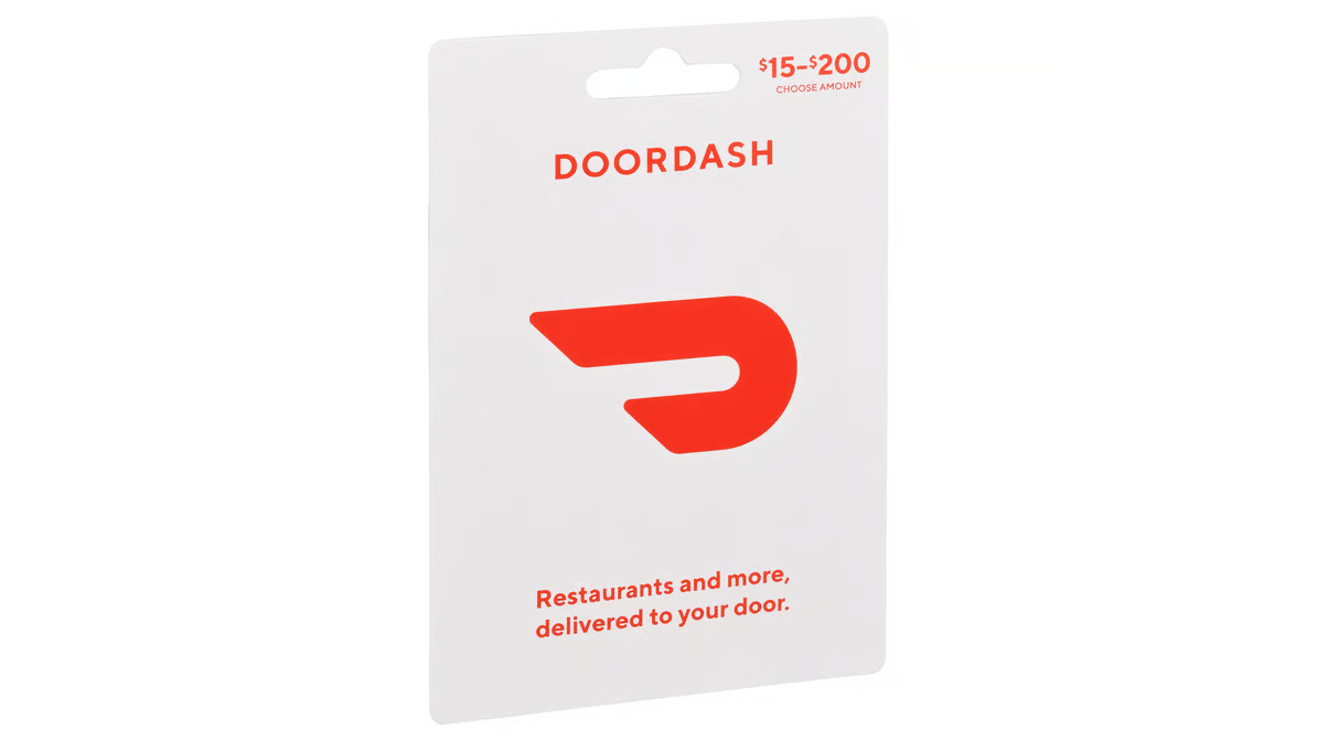 Tarjeta de regalo Doordash