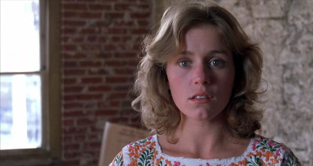 Frances McDormand in Blood Simple.