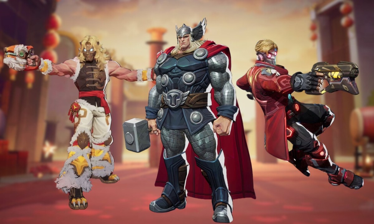 Star Lord and Thor free skins in Marvel Rivals