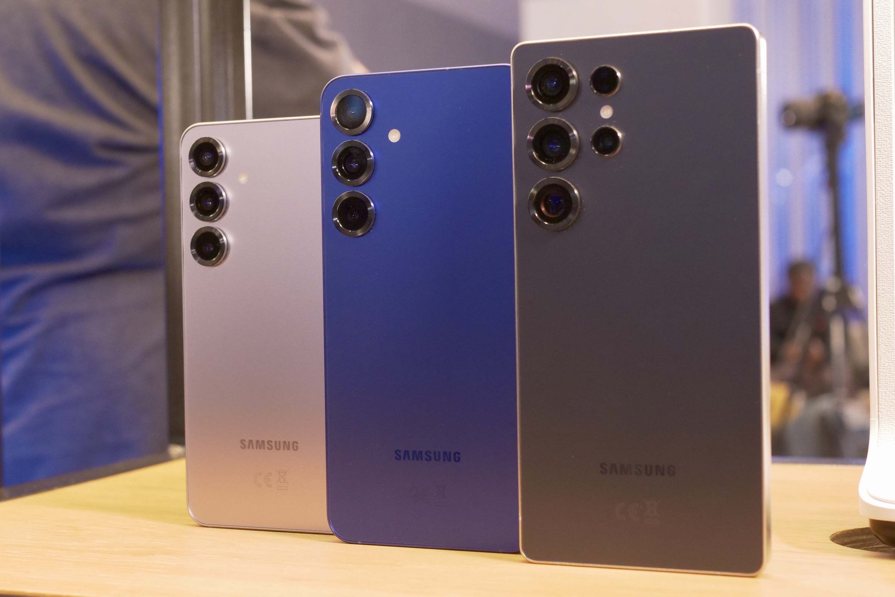 Das Samsung Galaxy S25, Galaxy S25 Plus und Galaxy S25 Ultra.