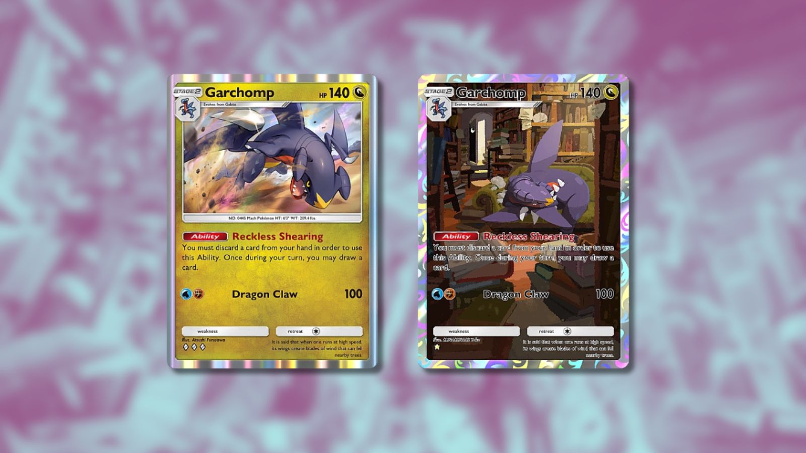 Garchomp cards in Pokemon TCG Pocket.