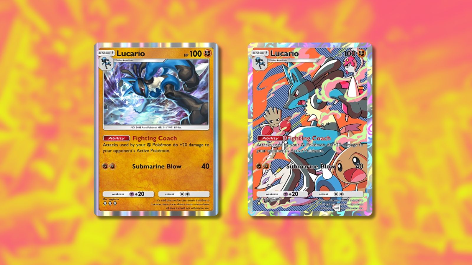 Lucario cards in Pokemon TCG Pocket.