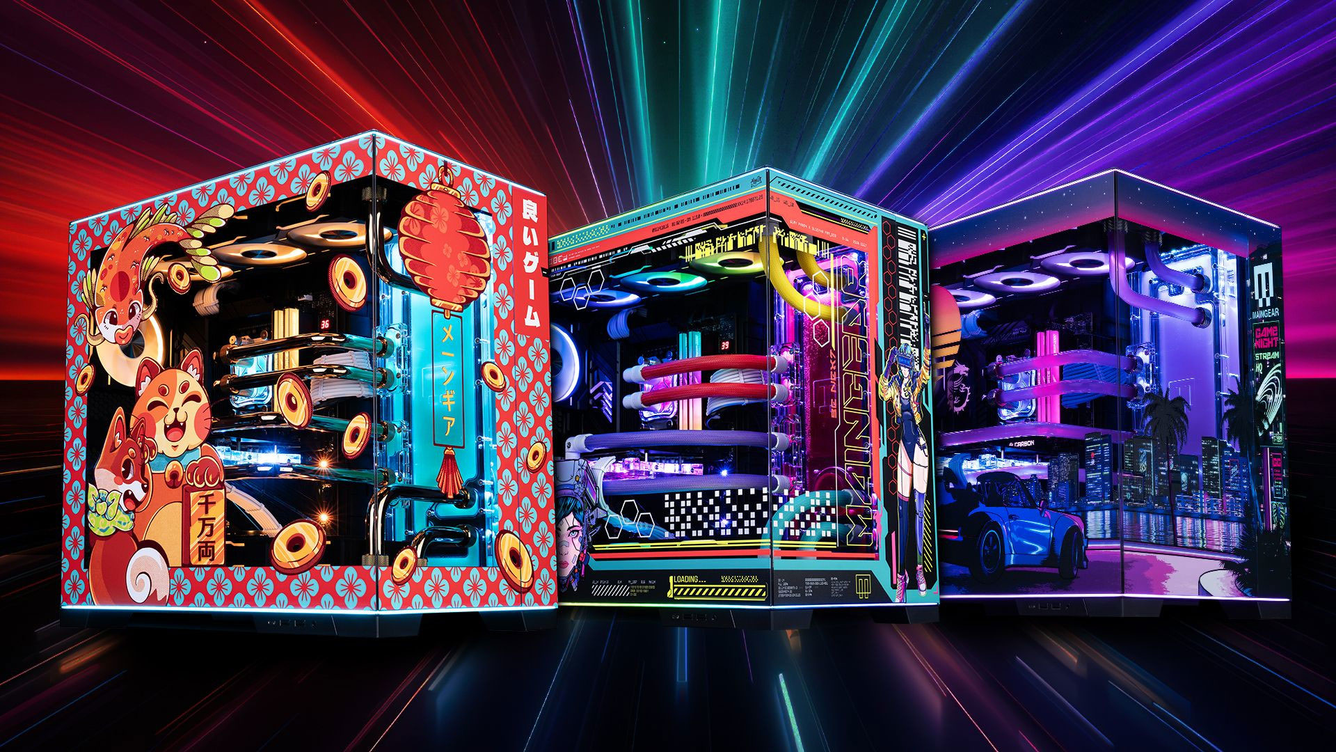 PCs Maingear Rush da CES 2025.