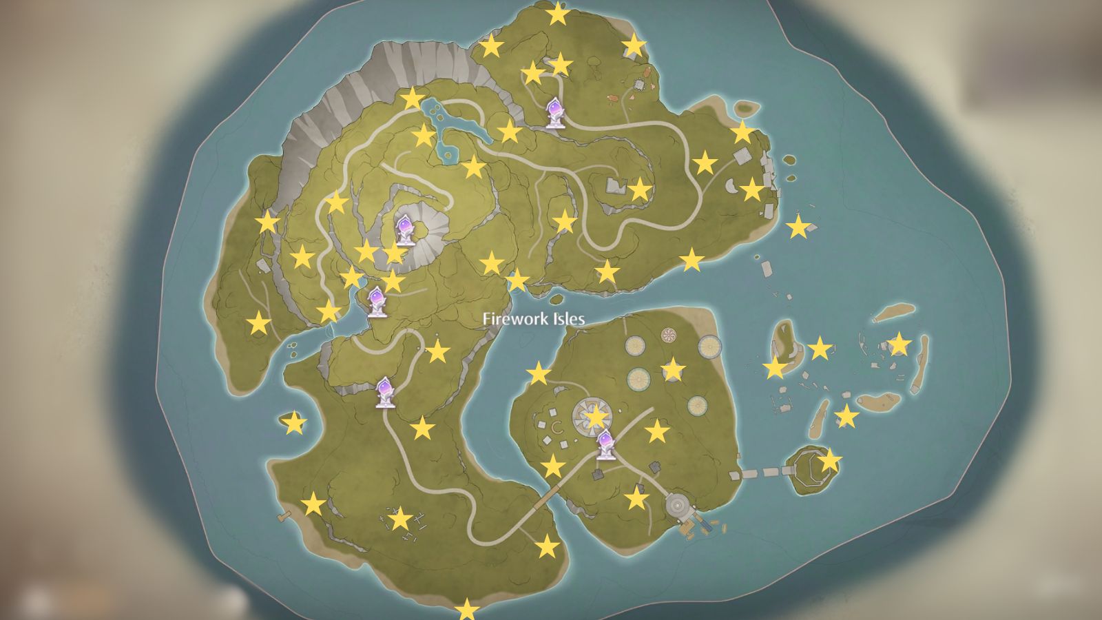 Ubicaciones del mapa Whim Balloon en Infinity Nikki.