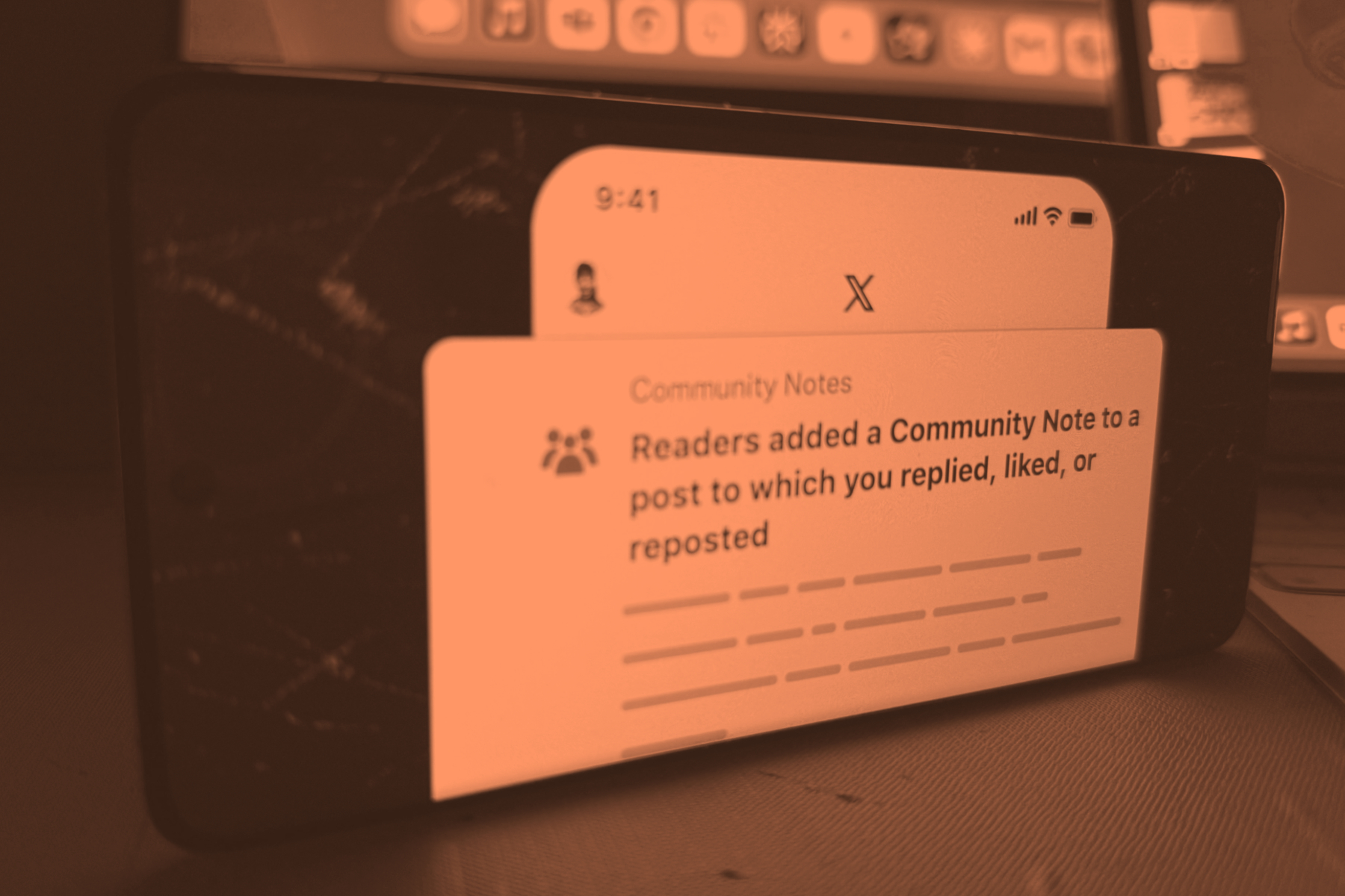 Appearance of Community Notes on X