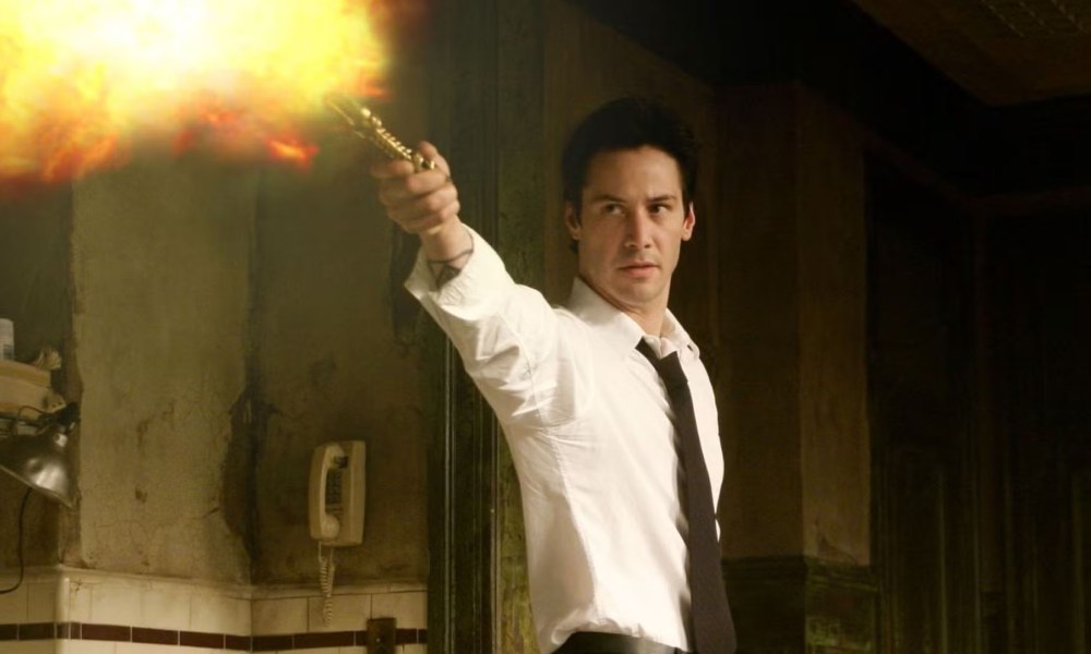 Keanu Reeves in Constantine.