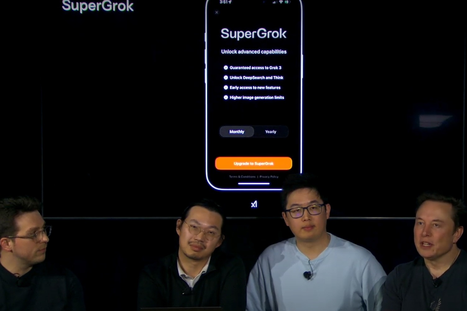 Introduction of SuperGrok by xAI team.