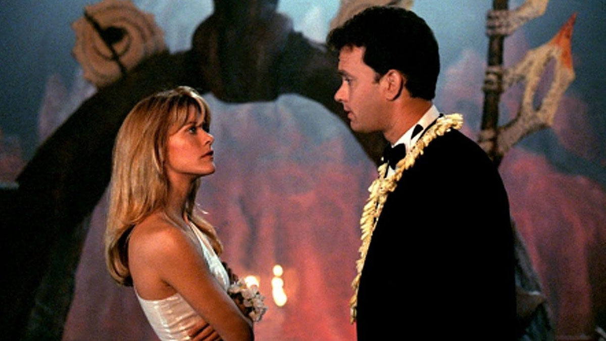 Meg Ryan et Tom Hanks dans Joe contre le volcan.