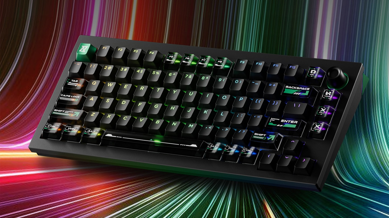 Le clavier gaming Lemokey L5 HE 8K en option Cyber ​​color