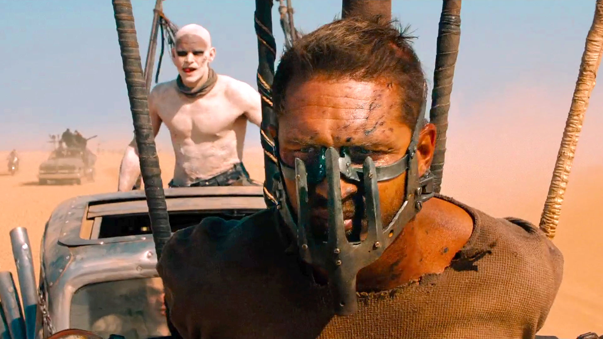 Tom Hardy in Mad Max: Fury Road.