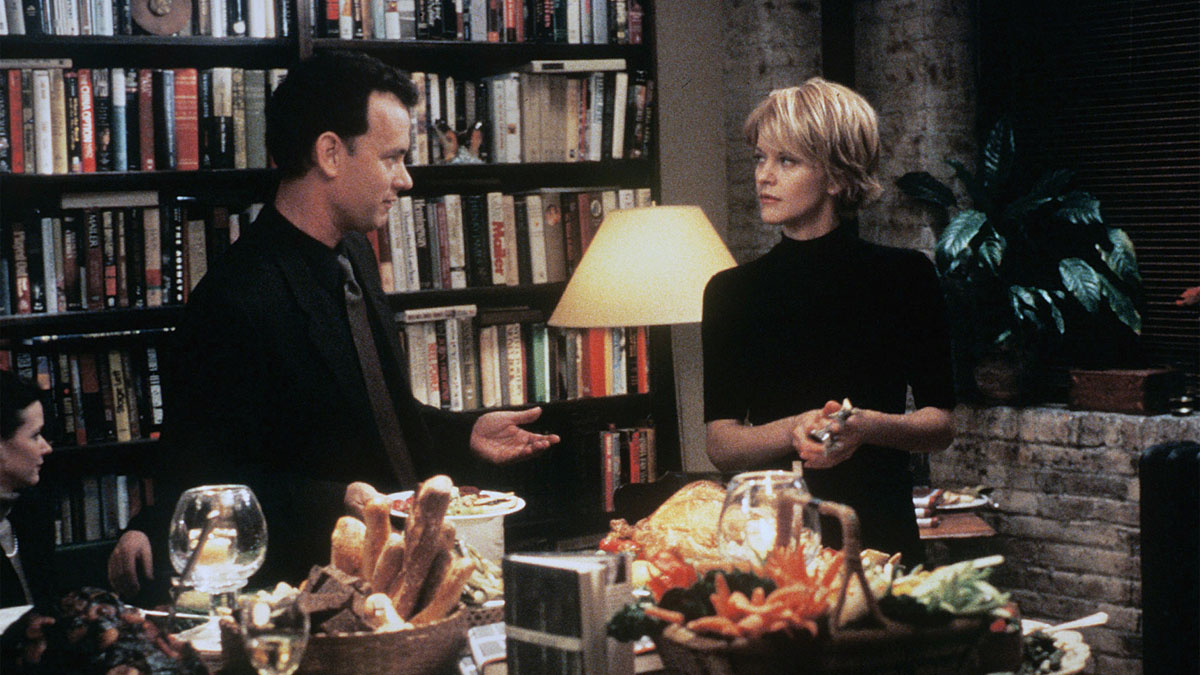 Tom Hanks and Meg Ryan in You've Got Mail.