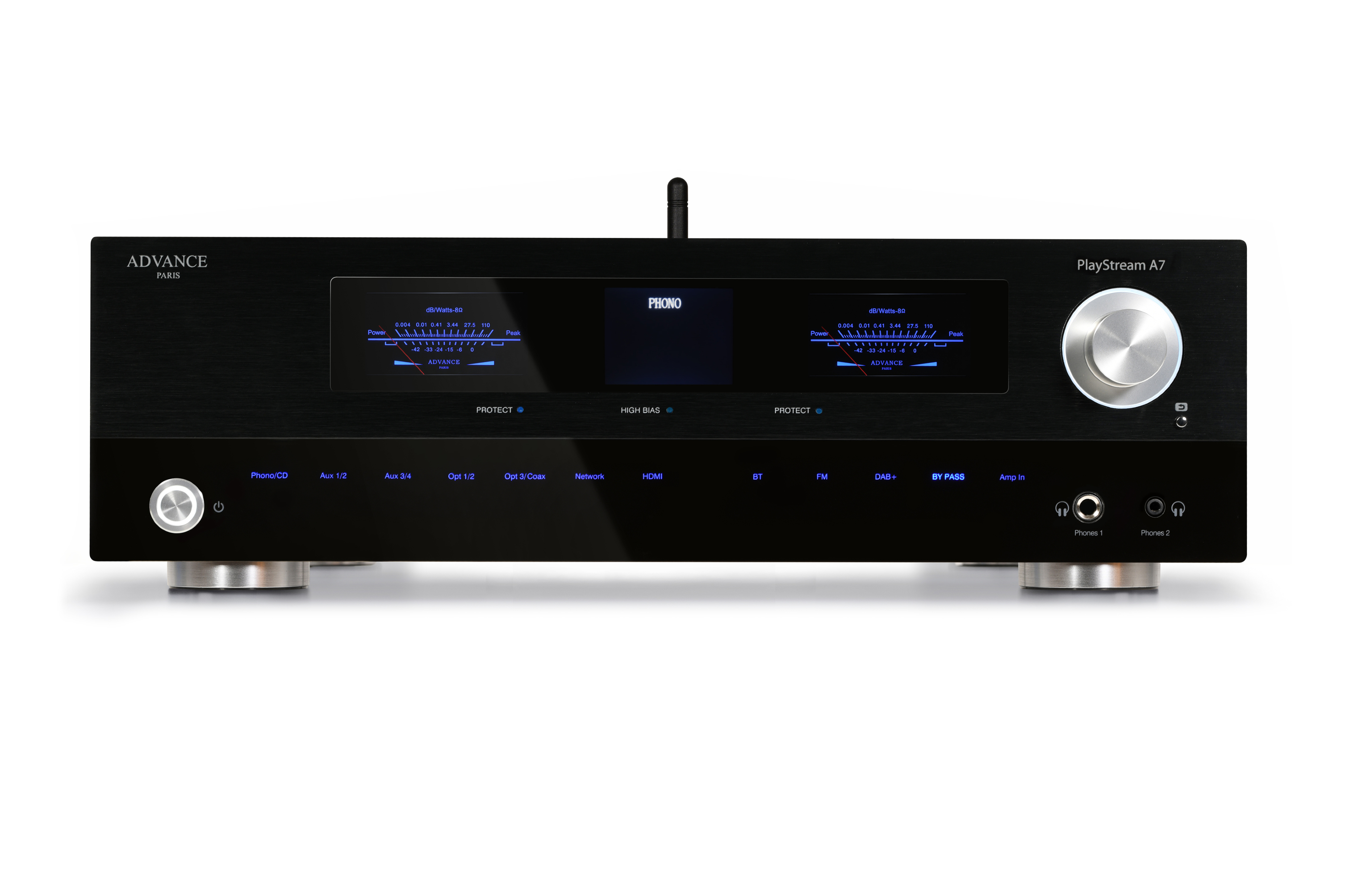 The Advance Paris PlaySteream A7 Connected Integrated Amplifier.