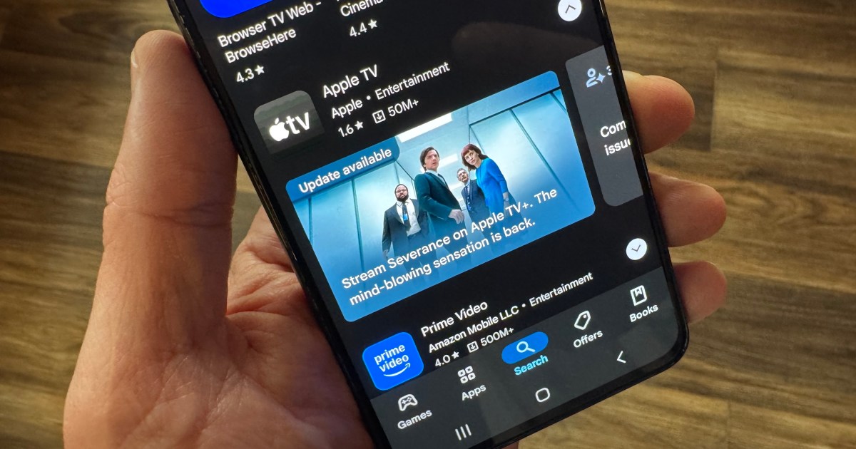 A native Android Apple TV app is now in the Google Play store