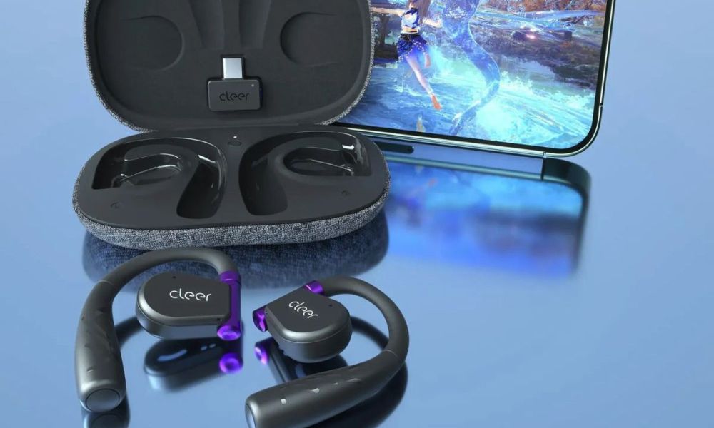 Cleer Arc II Gaming open-ear earbuds.