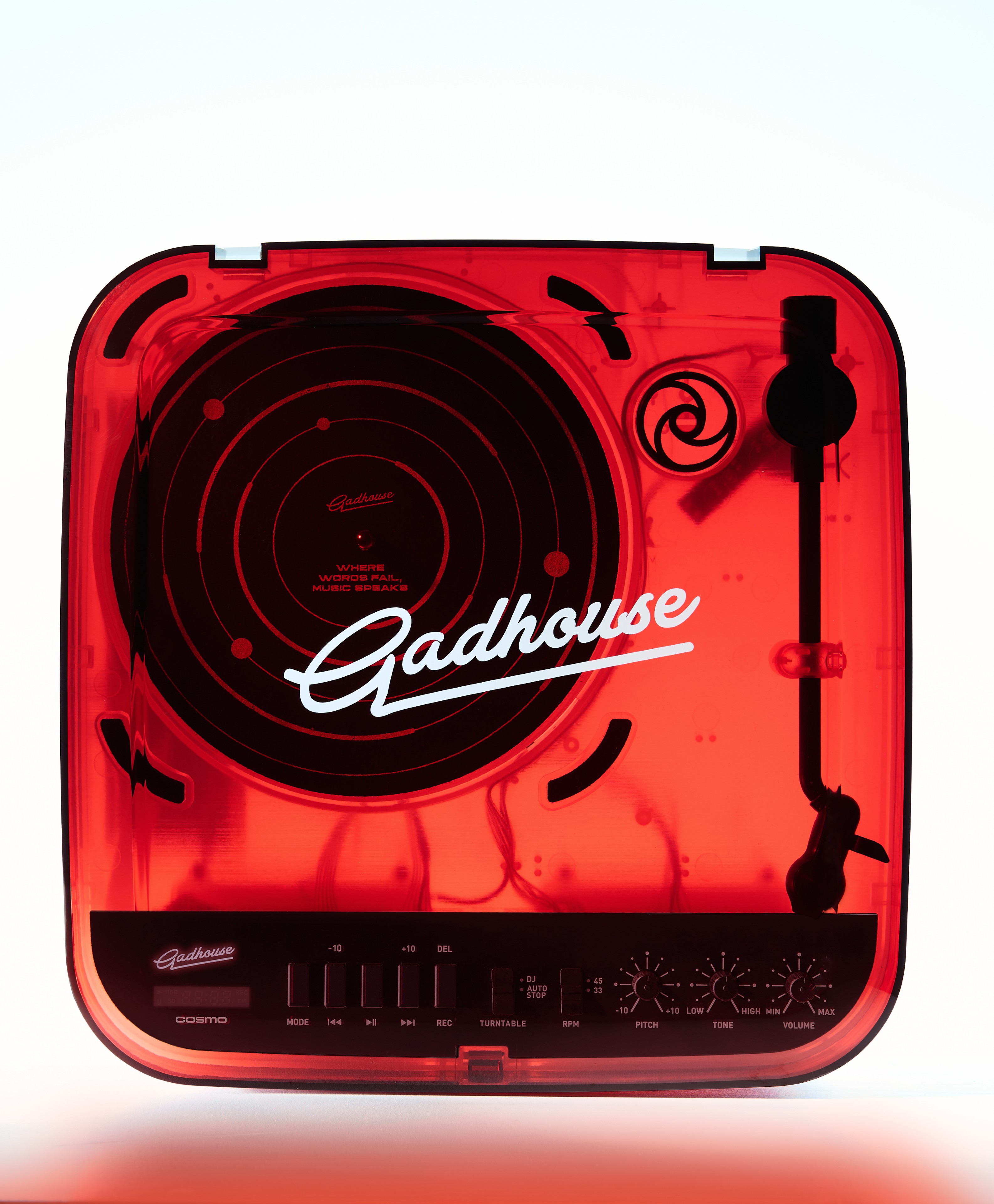 Проигрыватель проигрывателей Gadhouse Cosmo Solar цвета Venus Red.