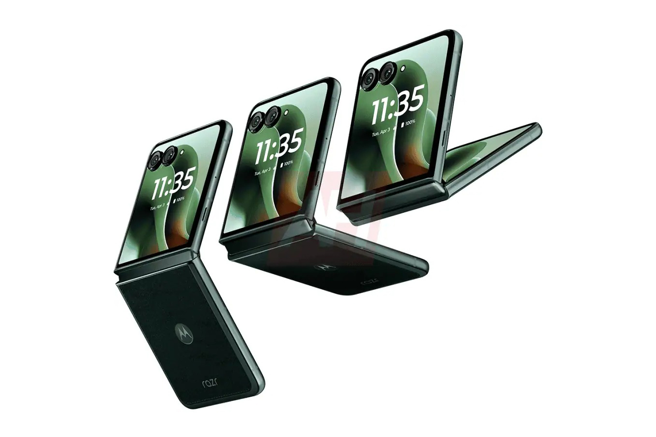 Fuite de l'image de rendu du Motorola Razr 2025 Plus 60 Ultra.