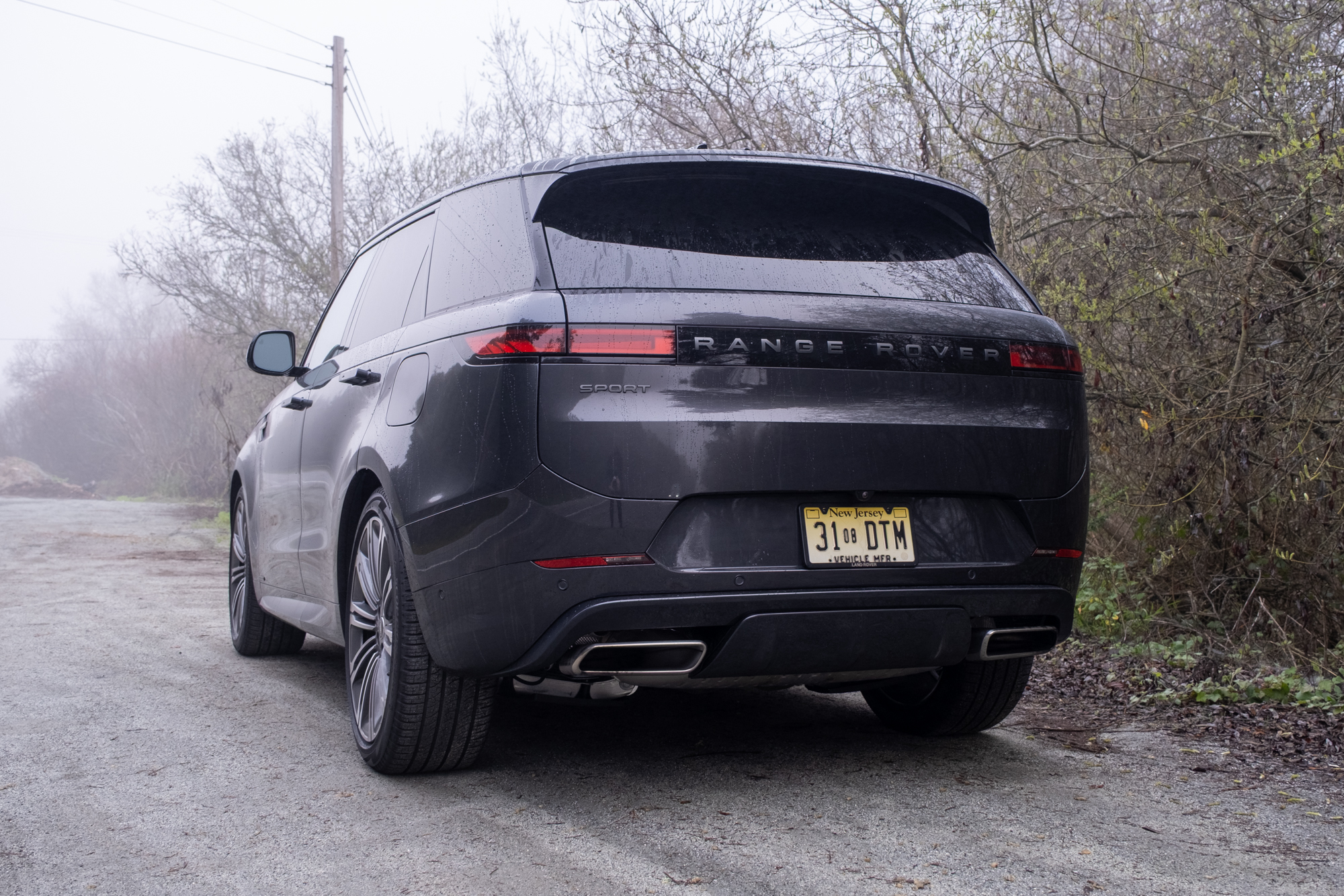 Arrière du Range Rover Sport 2025