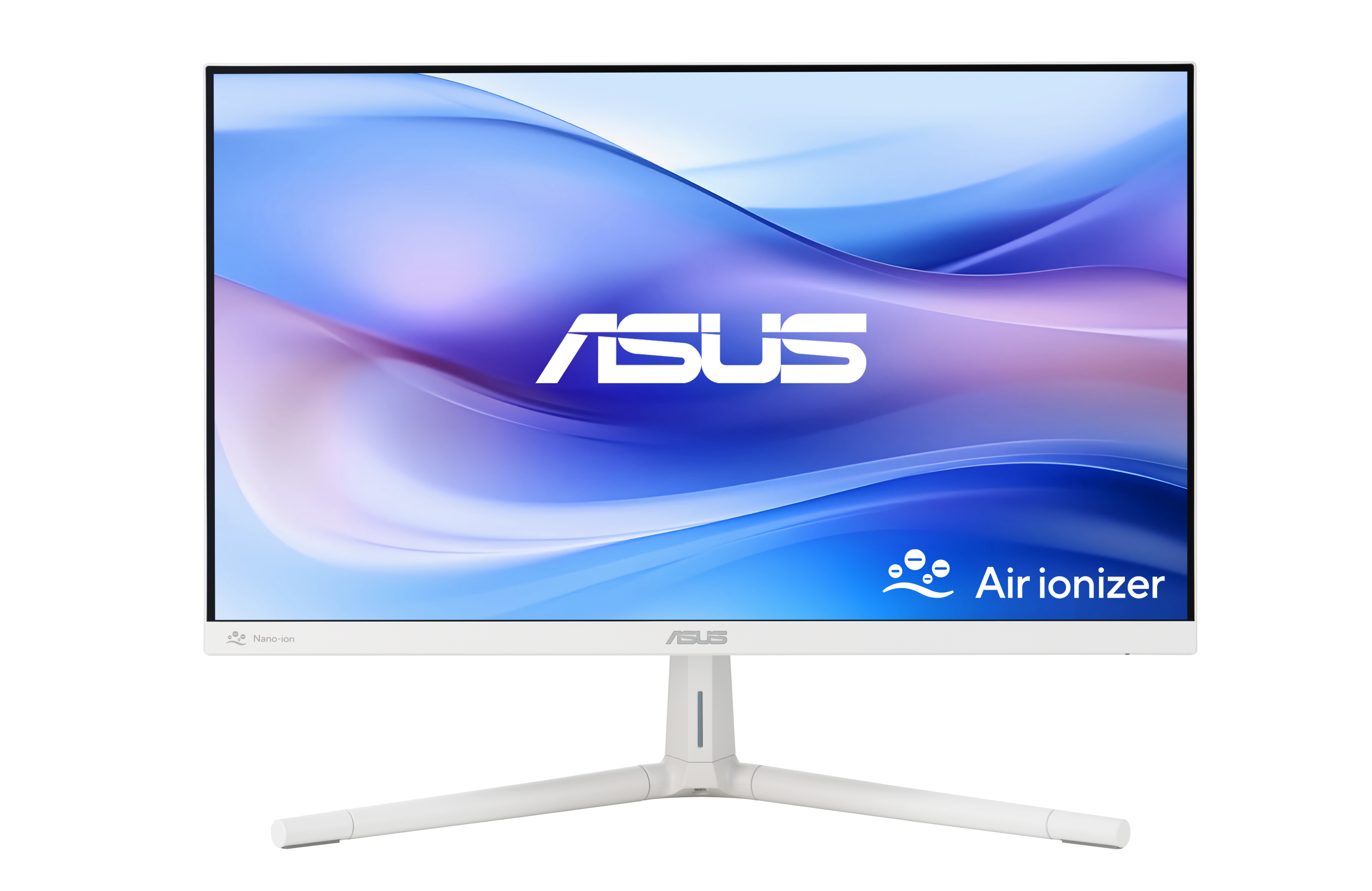 The Asus VU279HFI monitor with built-in air purifier