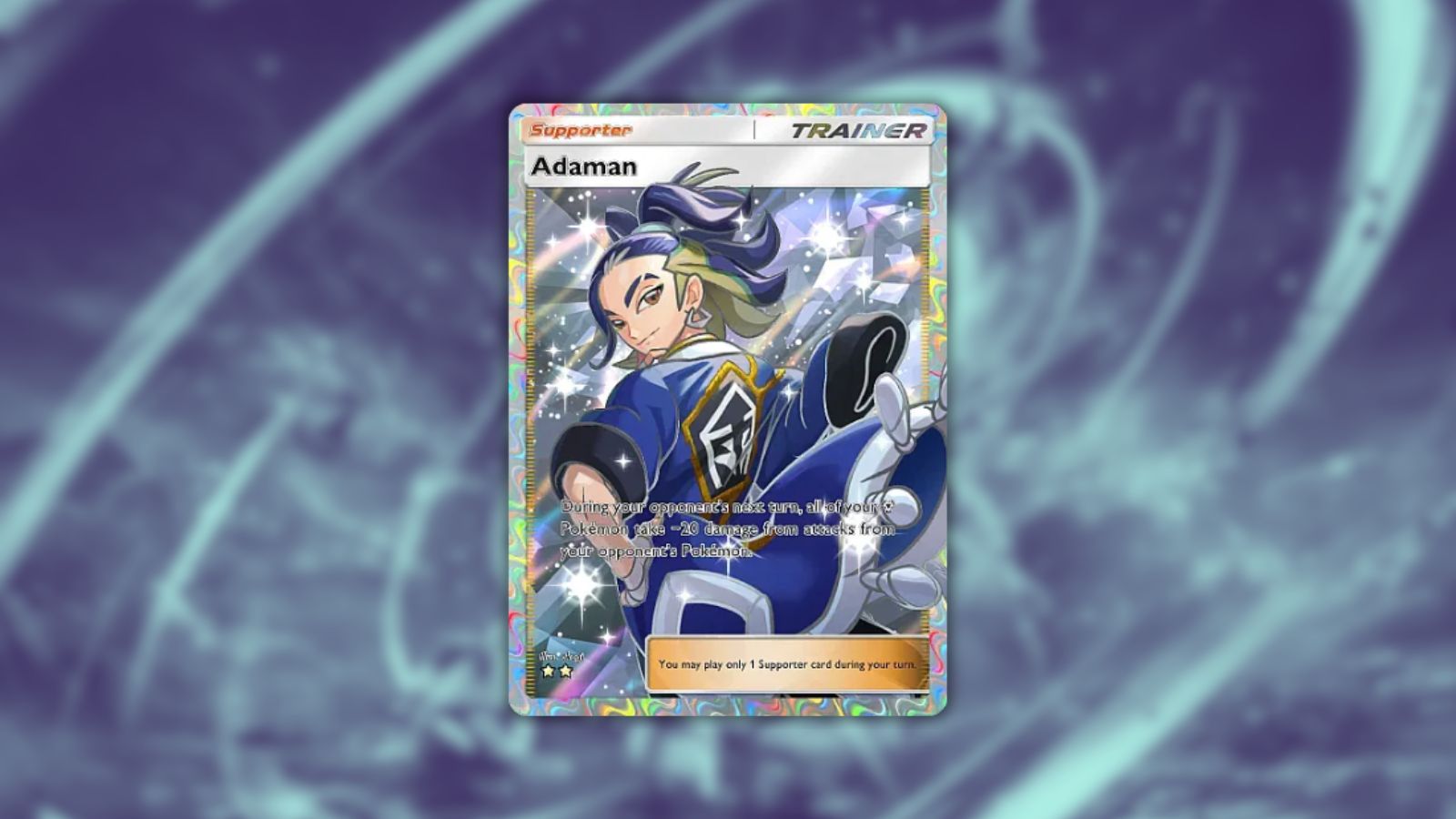 Tarjeta Adaman en Pokémon TCG Pocket.