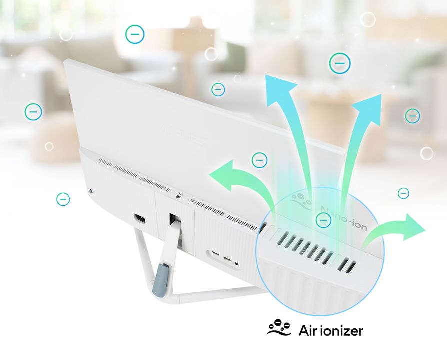 Luftionisator-Funktion der neuen Asus-Monitore